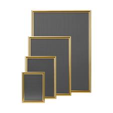 Алюмінієва клік-рамка, профіль 25 мм, яскраво золота