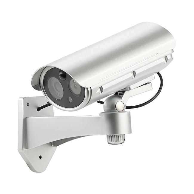 Überwachungskamera-Attrappe mit Alarm-Funktion