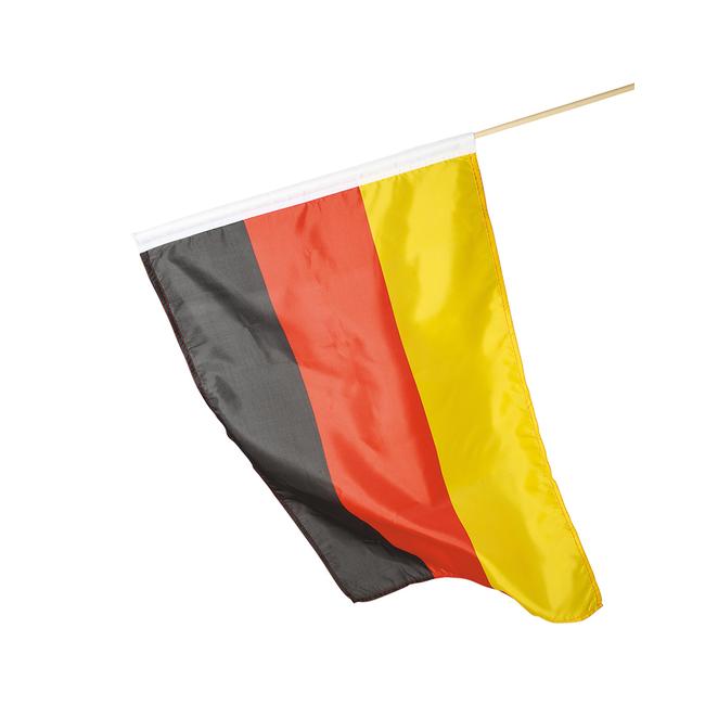 Deutschlandflagge mit Holzstab bestellen