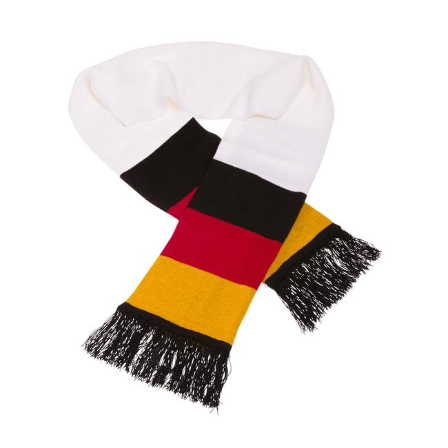 Gestreifter Deutschland Schal in schwarz-rot-gold, Deutschland Fanschals  günstig kaufen