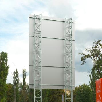 Bauschild-Aufsteller Traverstar Outdoor „Fascia II“