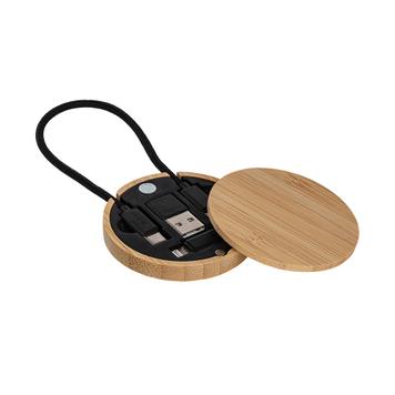 4-in-1 Ladekabel „Reeves Convertics Bamboo Evo“